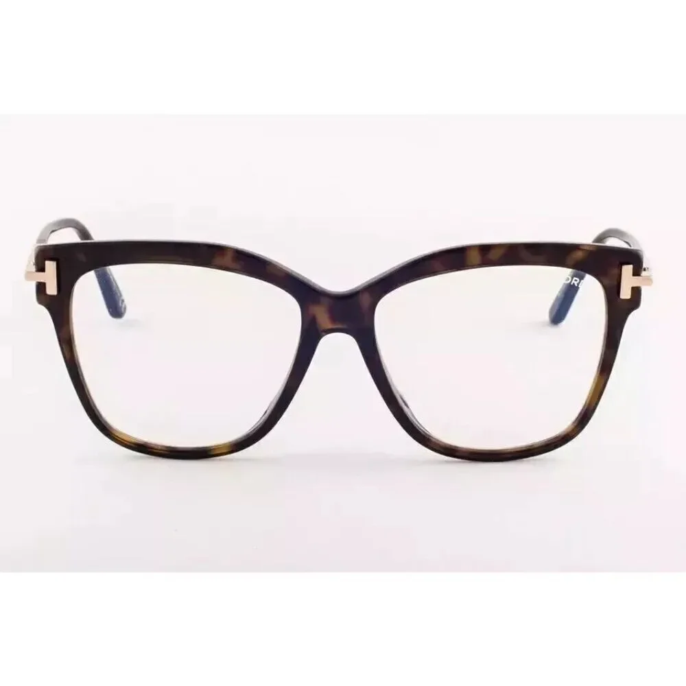 New Authentic Tom Ford FT5704-F-B-052-54 Square Eyeglasses